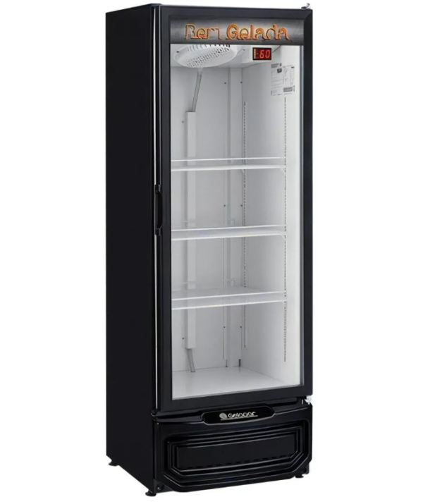 Cervejeira Gelopar Frost Free Preto 410 Litros 220v